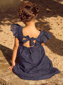 Robe fleurie à volants MREDEVETTE / 25E2PFL2ROB070