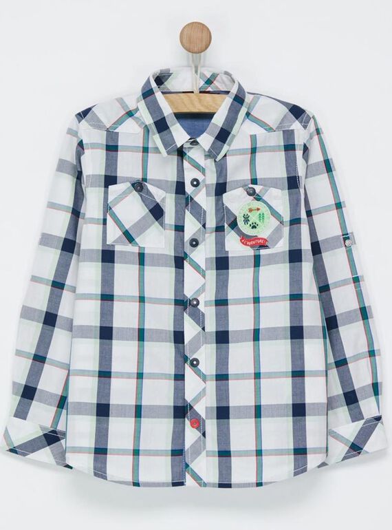 Chemise à carreaux NARAGE / 18E3PG81CHMC205