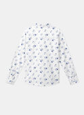 Chemise écrue à imprimé musical LEPRINAGE / 24H3PGJ1CHM000