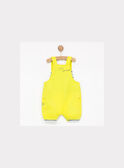 Salopette courte jaune  NAXIME / 18E1BGQ1SAC116