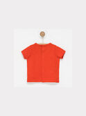 Tee shirt manches courtes rouge NAISIDOR / 18E1BGG2TMCF505