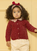 Cardigan en maille chenille LAPAULA / 24H1BFR1CARF506