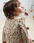 Ensemble blouse imprimée et legging en maille bébé fille BAISTELLE / 21H1BFJ1ENS001