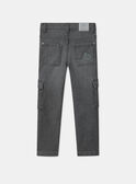 Jean Cargo Gris LADIMAGE / 24H3PGQ1JEAK004