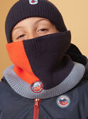 Snood maille côtelé tricolore  LISNAGE / 24H4PG71SNO070