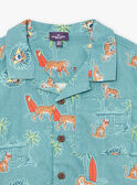 Chemise Bleue KROCHEMAGE / 24E3PGE1CHMC200