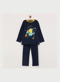 Pyjama bleu nuit RIVOUAGE 3 / 19E5PG53PYT713