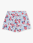 Short de bain écru à imprimé à fleuri FRYSHUETTE / 23E4PFM1SDB001