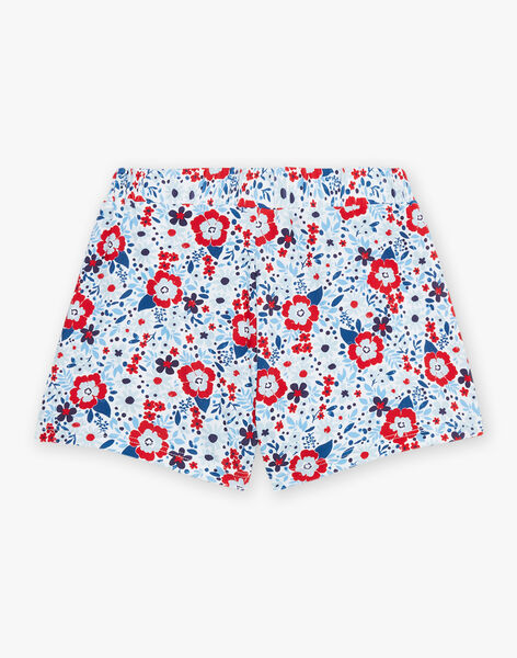 Short de bain écru à imprimé à fleuri FRYSHUETTE / 23E4PFM1SDB001