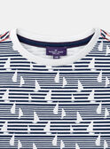 Tee Shirt Manches Courtes Ecru KEBOTAGE / 24E3PG41TMC009