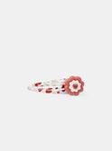 Barettes coeurs et fleurs NOLIETTE / 25H4PF73BRT001