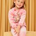 Pyjama rose en velours à animation biche