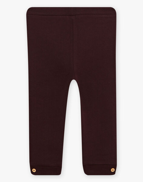 Ensemble blouse et legging bébé fille en molleton DAKORALIE / 22H1BFR1ENS006