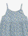 Robe courte vanille à imprimé fleuri FRUROBETTE 1 / 23E2PFX6RBS114