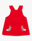 Robe chasuble rouge DAESTER / 22H1BFE1CHS050