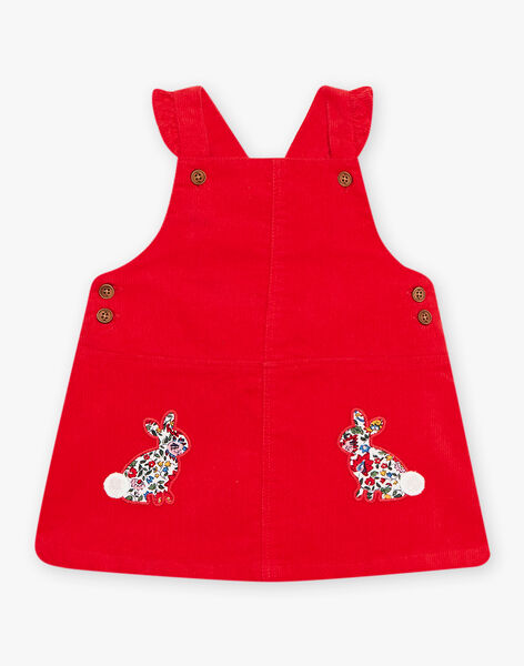 Robe chasuble rouge DAESTER / 22H1BFE1CHS050