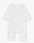 Body et chausettes écrus Girafe FOUSSENOU / 23E0CM71ENS000