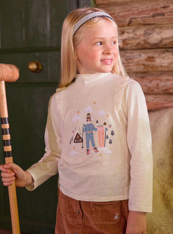 T-shirt skieuse LARYLETTE / 24H2PFS1TMLA011