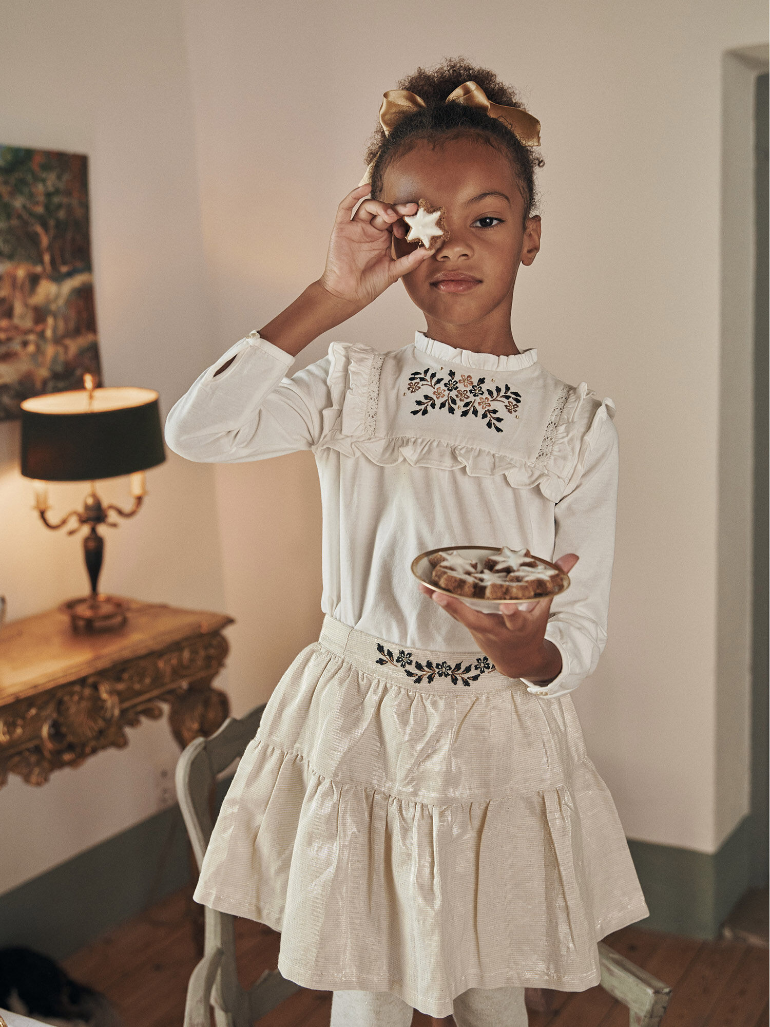 Sergent major robe de chambre fille top