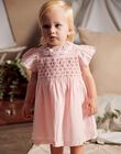 Robe rose en popeline FAFLEUR / 23E1BFI2ROBD320