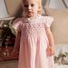 Robe rose en popeline
