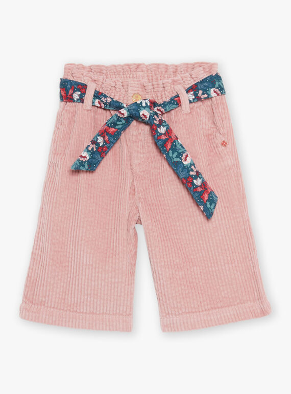 Pantalon en velours côtelé DATORY / 22H1BFZ1PAN301