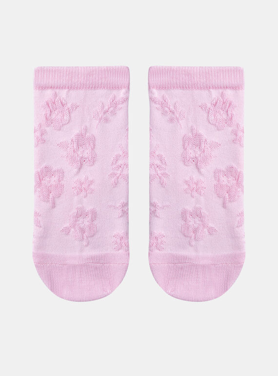 Chaussettes à fleurs en relief  KAJOURETTE / 24E4PF32SOQ318