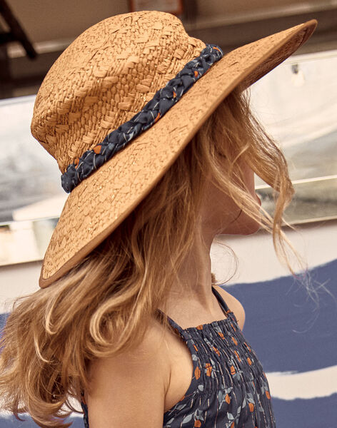 Chapeau de paille beige FLYGRETTE / 23E4PFR1CHA080
