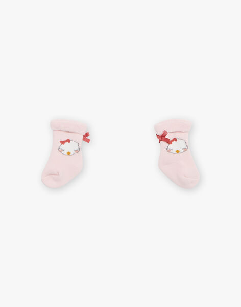 Ensemble body-blouse, legging et chaussettes bébé fille DOLORES / 22H0CFH1ENS307