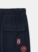Pantalon Confortable Bleu marine MOBOAGE / 25E3PGJ1CFP070