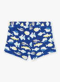 Boxer de bain encre à imprimé requins FRYBOXAGE / 23E4PGM6MAIC214