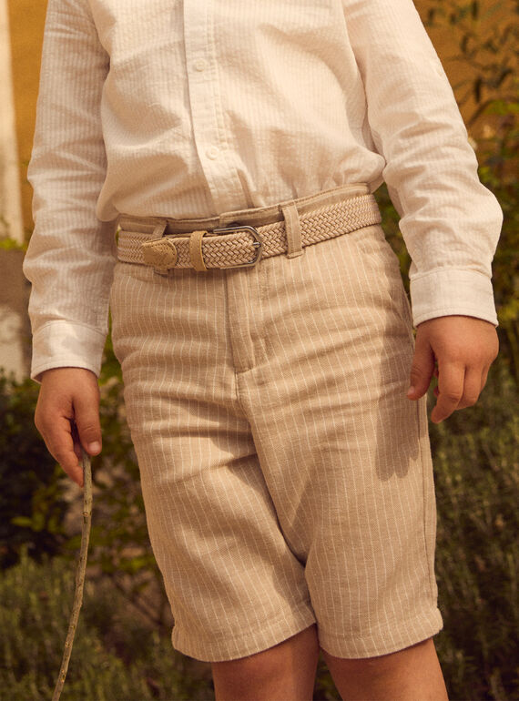 Short de cérémonie beige MRERAGE / 25E3PGL1BERA016