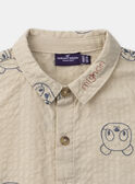 Chemise manches courtes pandas MAYOAN / 25E1BGR1CHM806