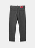 Pantalon gris en maille ajustable Garçon NOCOLAGE / 25H3PGP2CFPJ903