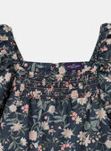 Robe fleurie à volants MIROBETTE / 25E2PF93ROB714