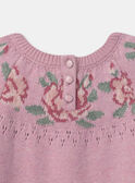 Robe  pull rose   LADORETTE / 24H2PFQ2ROBD329