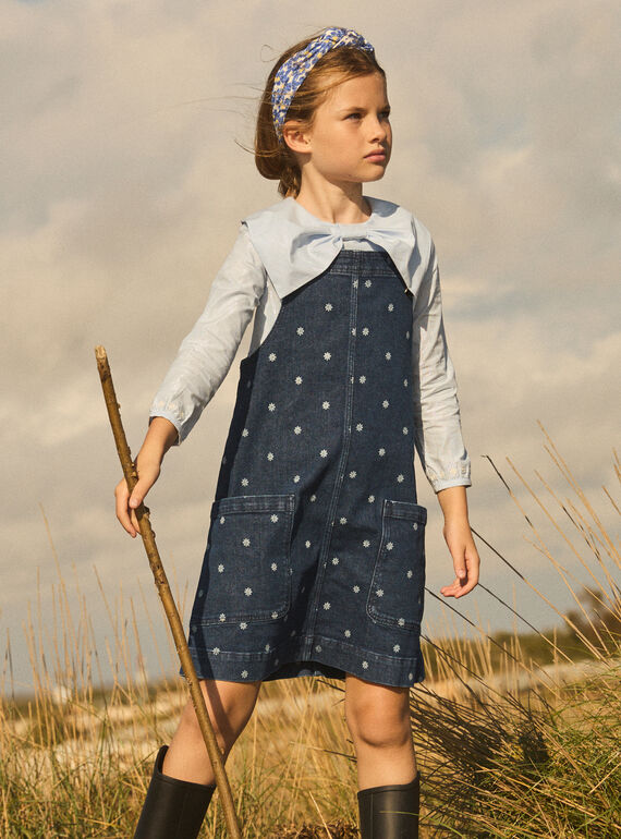 Robe salopette à fleurs MESUBLETTE / 25E2PF81CHSK005