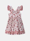 Robe fleurie à volants MONOUETTE / 25E2PFJ2ROB001