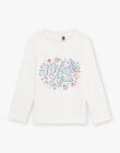 T-shirt à manches longues à imprimé fleuri DUIJETTE / 22H2PFZ1TML001