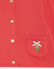 Gilet coquelicot à manches longues FAWINNIE / 23E1BFQ1CARF505