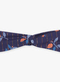 Bandeau bleu marine à imprimé fleuri FAZOLI / 23E4BFR1BAN070