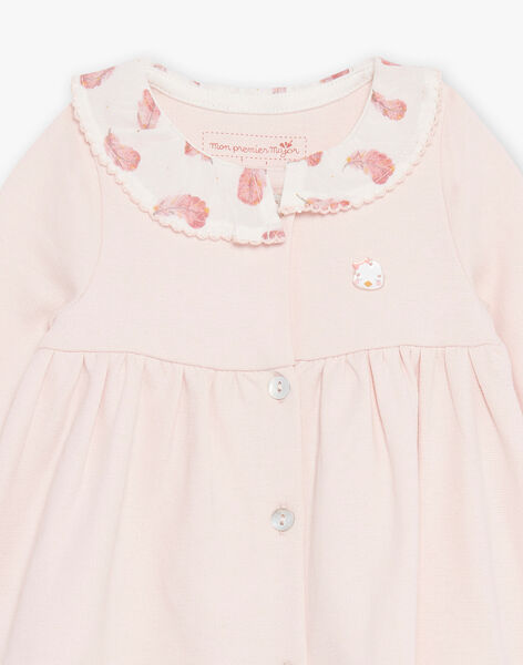 Ensemble robe, legging et bandeau bébé fille DOLAINE / 22H0CFH3ENS307