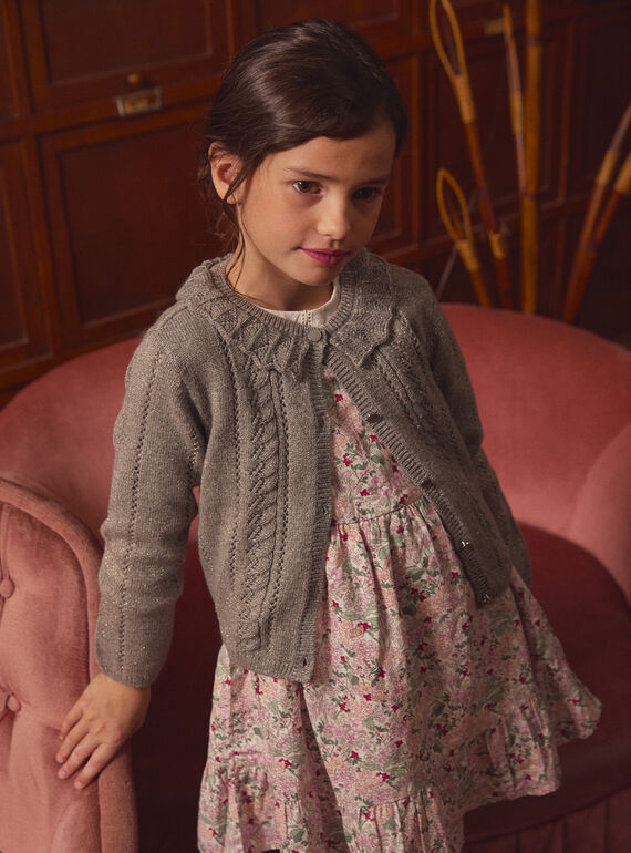 Cardigan Gris LADICRETTE / 24H2PFQ1CAR940