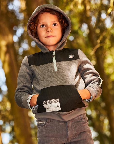 Gilet à capuche à motif fusée DUPOLAGE / 22H3PGZ1SWEJ908