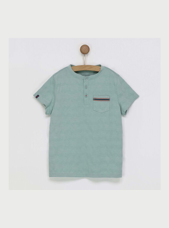 Tee shirt manches courtes vert RATICAGE1 / 19E3PGL1TMC610