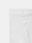 Collant microfibre écru fleuri MREMOUETTE / 25E4PFL1COL001