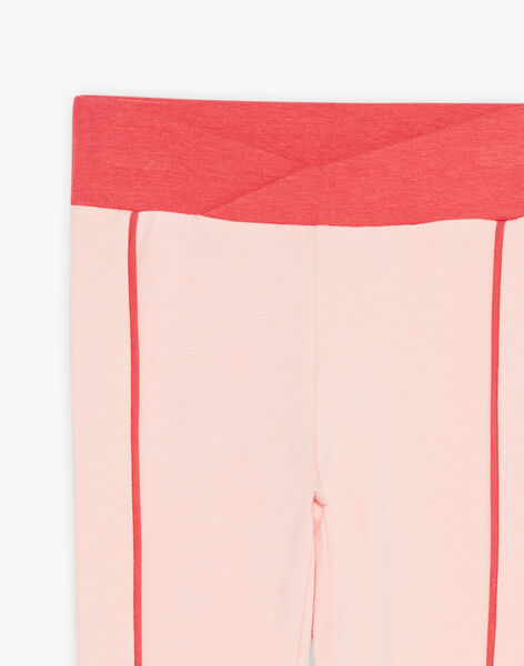 Legging rose à taille croisée FRILEGETTE / 23E2PFJ1LGSD300
