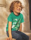 T-shirt vert dinosaure et vélos phosphorescents FEPAGE / 23E3PGB2TMC630