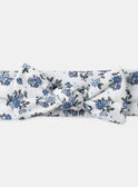 Bandeau cheveux blanc imprimé fleuri Bébé Fille NAJILL / 25H4BFQ1BAN009