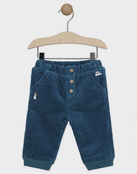 Pantalon Bebe Garcon Vert Bleu